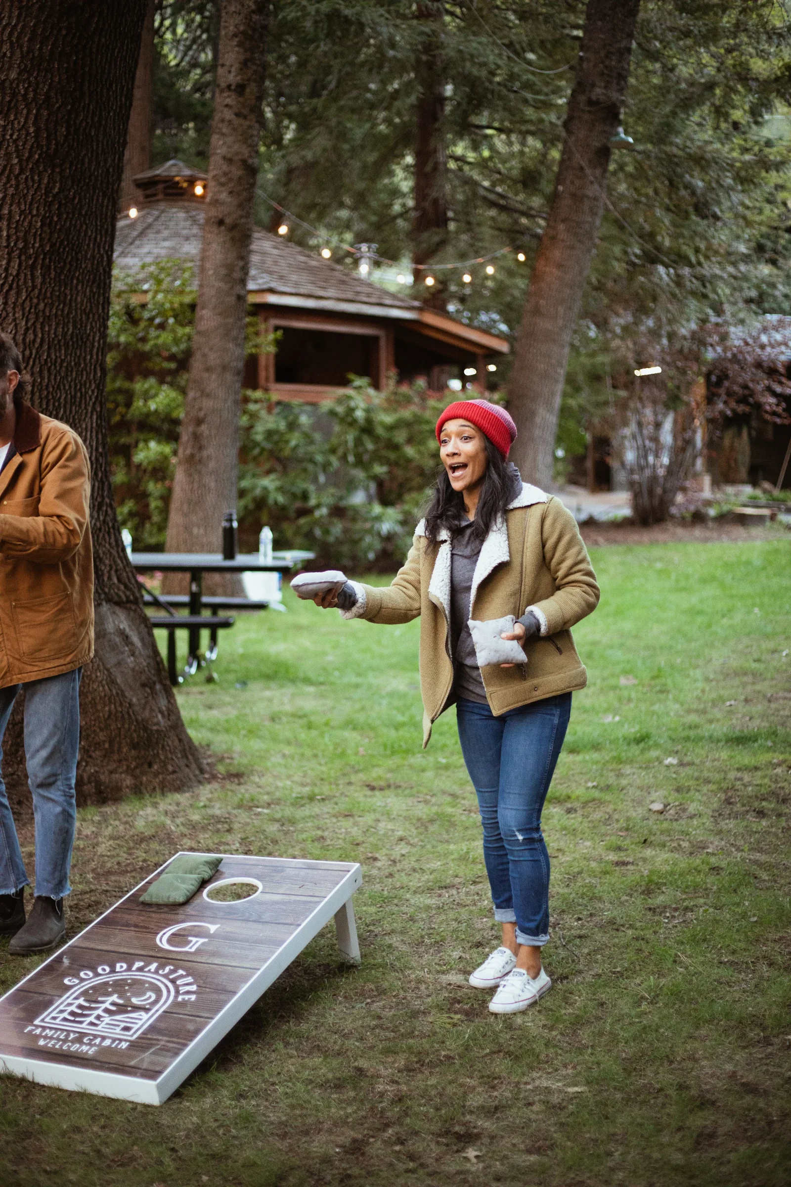 Games on the lawn