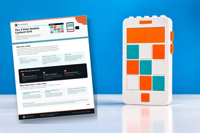 The 4-Post Weekly Content Grid cover