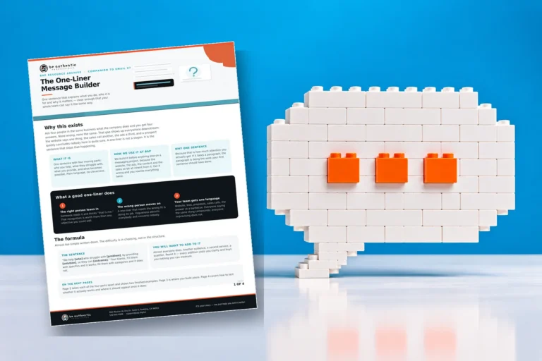 The One-Liner Message Builder cover