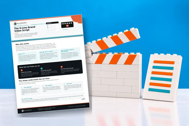 The 6-Line Brand Video Script cover