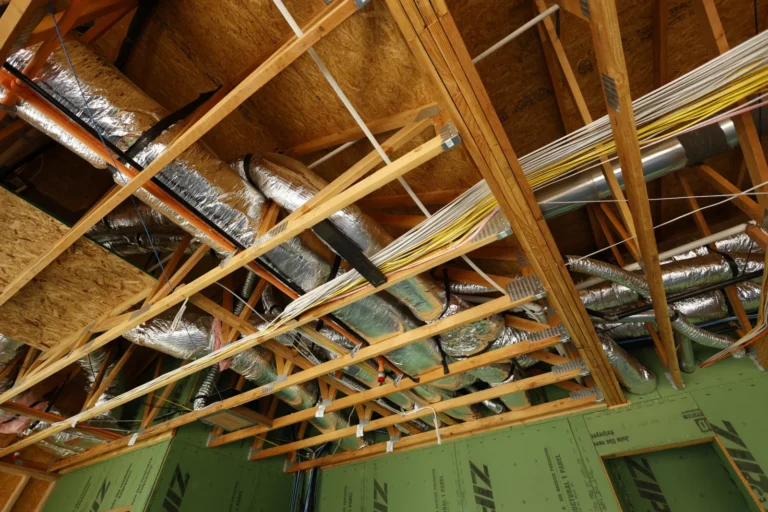 Ceiling framing detail