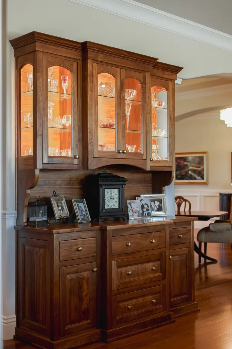 Custom built-in hutch